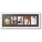 ArtToFrames Collage Photo Picture Frame with 5 - 4x6 inch Openings, Framed in White with Over 62 Mat Color Options and Plexi Glass (CSM-3966-153)